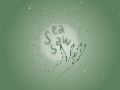 Sea Saw event hand illustration