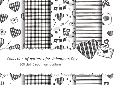 Pattern for valentine's day