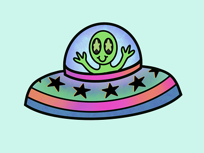 Flying Saucer Alien