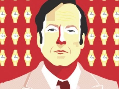 Slippin Jimmy illustration poster design saul goodman slippin jimmy