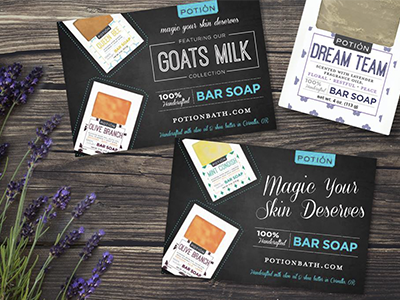 Branding, Shelf Talkers, Logo + Label Design