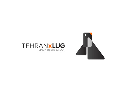 TehranLUG logo (GNU Linux Users Group) branding design gnu icon illustration linux logo penguin tehran tux vector