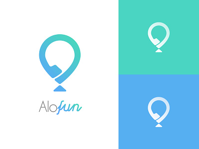 Alofun Logo branding design logo simple