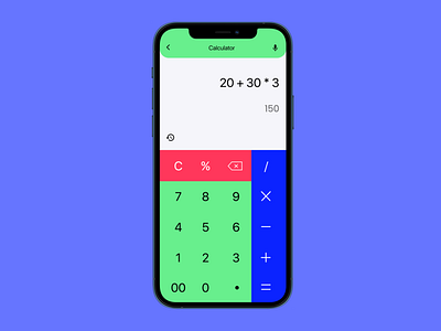 Calculator - Design Challenge #Day4