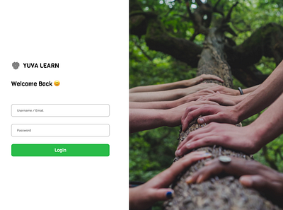 Sign In Page - Yuva Learn desgin design figma figmadesign signin ui