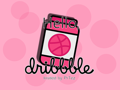 Hello Dribble! design hellodribble vector