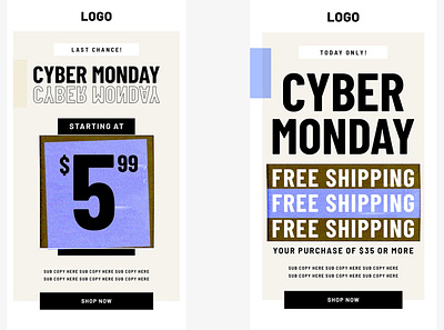 Cyber Monday Promo Email Templates best email designs creative email templates email email marketing email mockup email templates fashion email newsletter design newsletter layouts online marketing