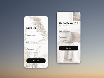 Sign up/Sign in app app design branding daily 100 challenge daily ui dailyuichallenge dashboad dashboard ui design digtal dribbble figma flat icon minimal ui ux xd