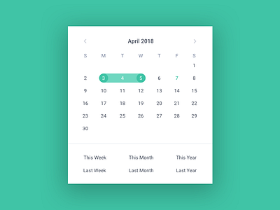 Calendar Filter Drop Down calendar date filter range sort