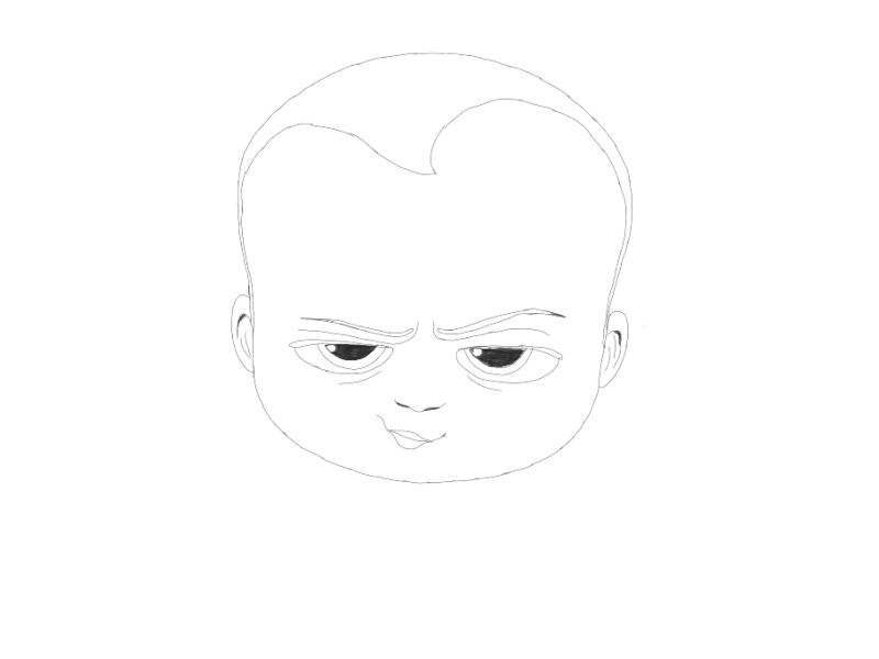 The Boss Baby Drawing YouTube Child Coloring book the boss baby child  hand baby png  PNGWing
