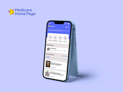 Medicare App Design app branding design figma graphic design mobile ui