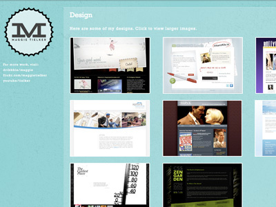 Design design maggie tielker portfolio web web design website