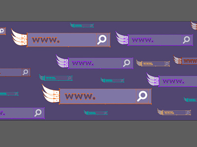 Fly away domains illustrator wings