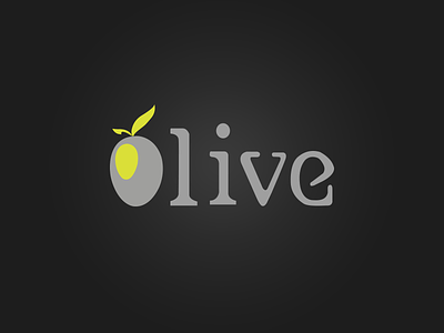Olive Logo corporate creative logo modern olive