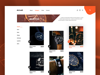 Category Page Design