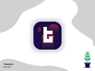 T-Logo color design illustrator logo sketch