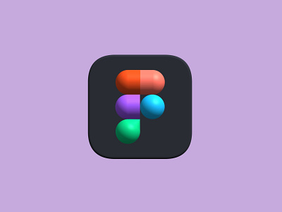 🌈 • Bubbly 3D Figma Icon - Spline