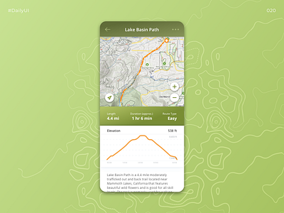 Daily UI Challenge #020 | Location Tracker