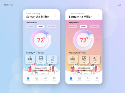 Daily UI Challenge #021 | Home Monitoring Dashboard app dailyui dailyui021 dailyuichallenge sketch ui uidesign