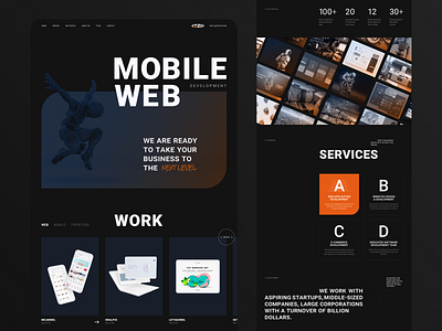 Redesign of the main page typography ui uiux ux web web design webdesign website