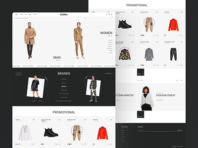 Online store design magazine online shop online store store typography ui ux web web design webdesign website