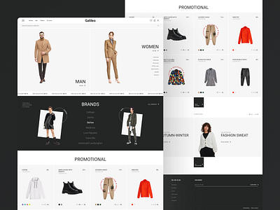 Online store design