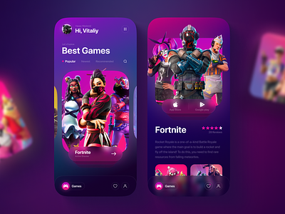 Game search app