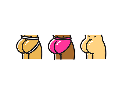 Butts butts butts! butt butts naked