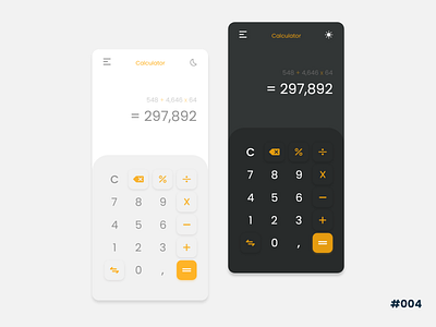 Calculator App #DailyUI