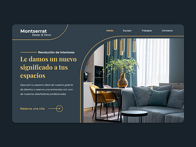 Interior Design Web Page