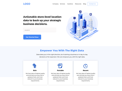 Landing Page Design