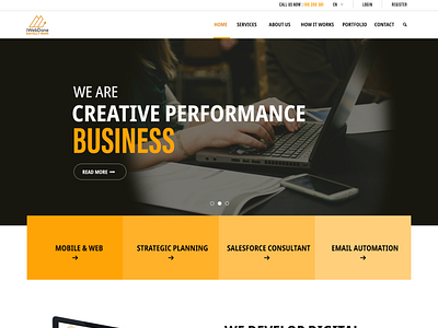 Landing Page Design