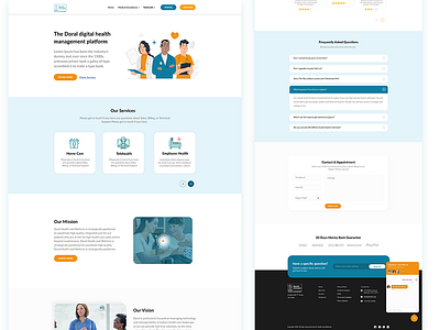 Health Landing Page