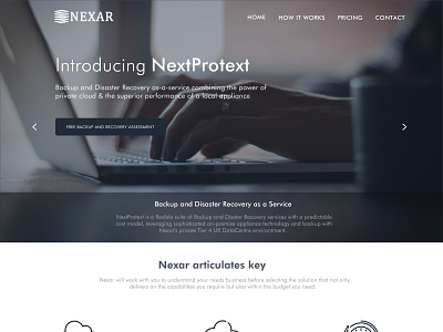 NEXAR adobexd design technology ui ui ux ux webdesign website website design xd design