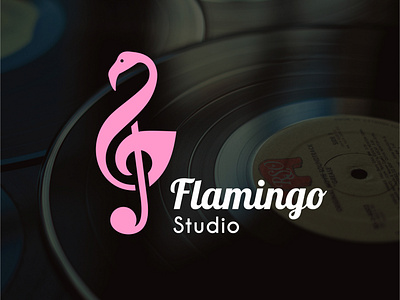 logo design for a fictional music studio