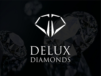 diamond logo concept