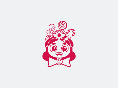 Candy queen app branding design graphic design illustration logo typography ui ux vector