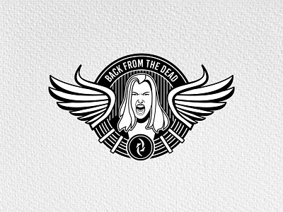 Rock sticker. app branding design graphic design illustration logo typography ui ux vector