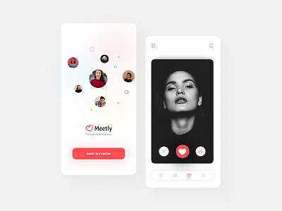 Meetly App UI