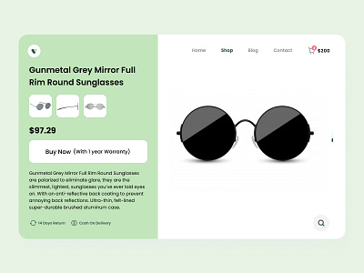 Ecommerce Product Page Design