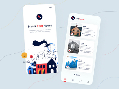 Real Estate App Design