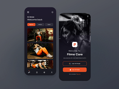 Fitness Mobile App app app design app development clean color contact us design design app designs figma fitness fitness app fitness center soft ui ui ux uidesign ux