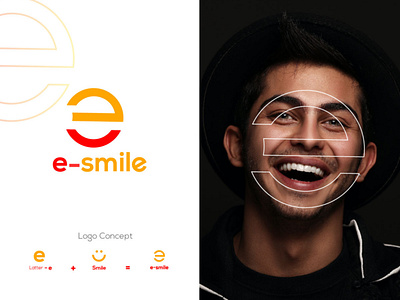 e-smile logo a b c d e f g h i j k l m n o p brand indentity branding creative logo design flat logo grandaunt graphic design icon logo logo mark minimal logo product design q r t u v w x y z smile smile logo typography unique logo