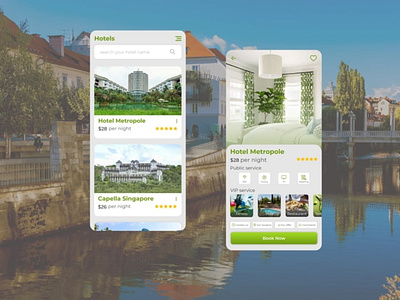 hotelapp hotels ui uidesign uiux ux xd