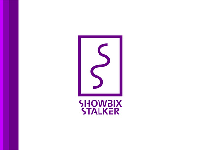 Showbix Stalker animal logo design entertainment film flat graphic design icon indutry logo logo design media house minimal s s letter s logo showbiz snake stalk stalker stalking