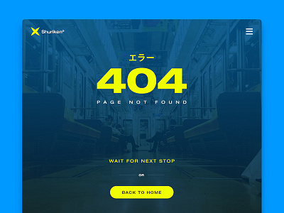 Daily UI 008 - 404 Page