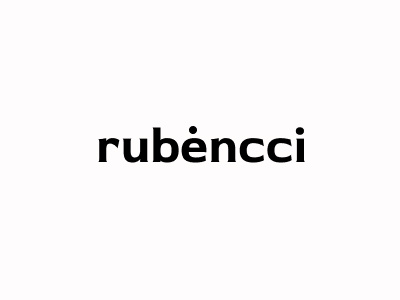 rubencci logo design illustration logo logo design