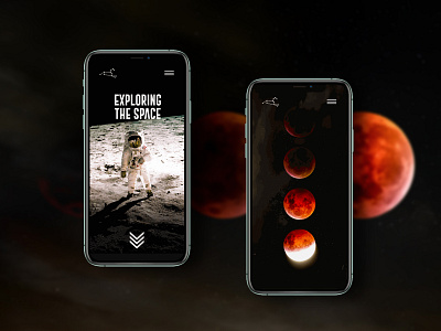 Astrology App | Exploring The Space app daily ui figma iphone mobile mockup modern ui design uiux userinterface