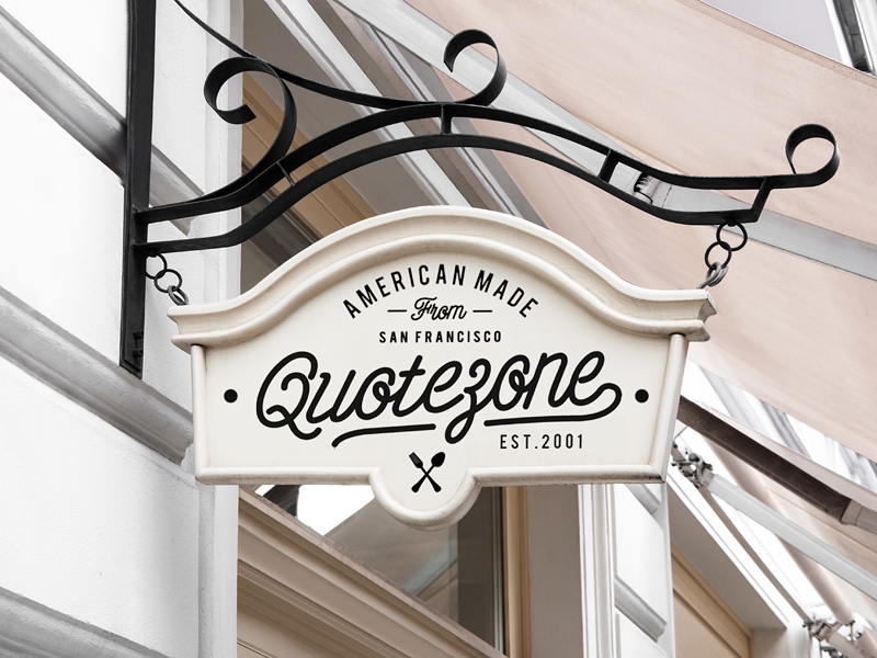 Signs Mockup - Restaurant & Coffee Shop by forgraphic™ on Dribbble
