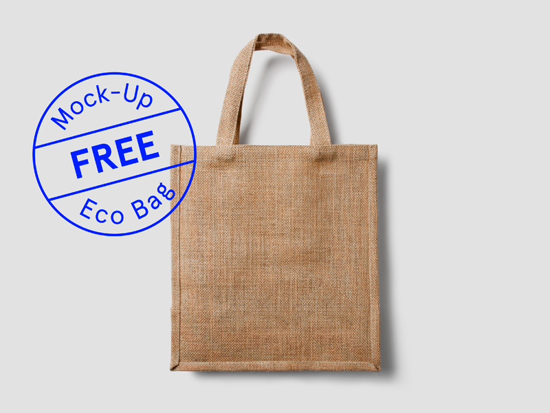 Download Free Eco Bag Mockup by forgraphic™ on Dribbble